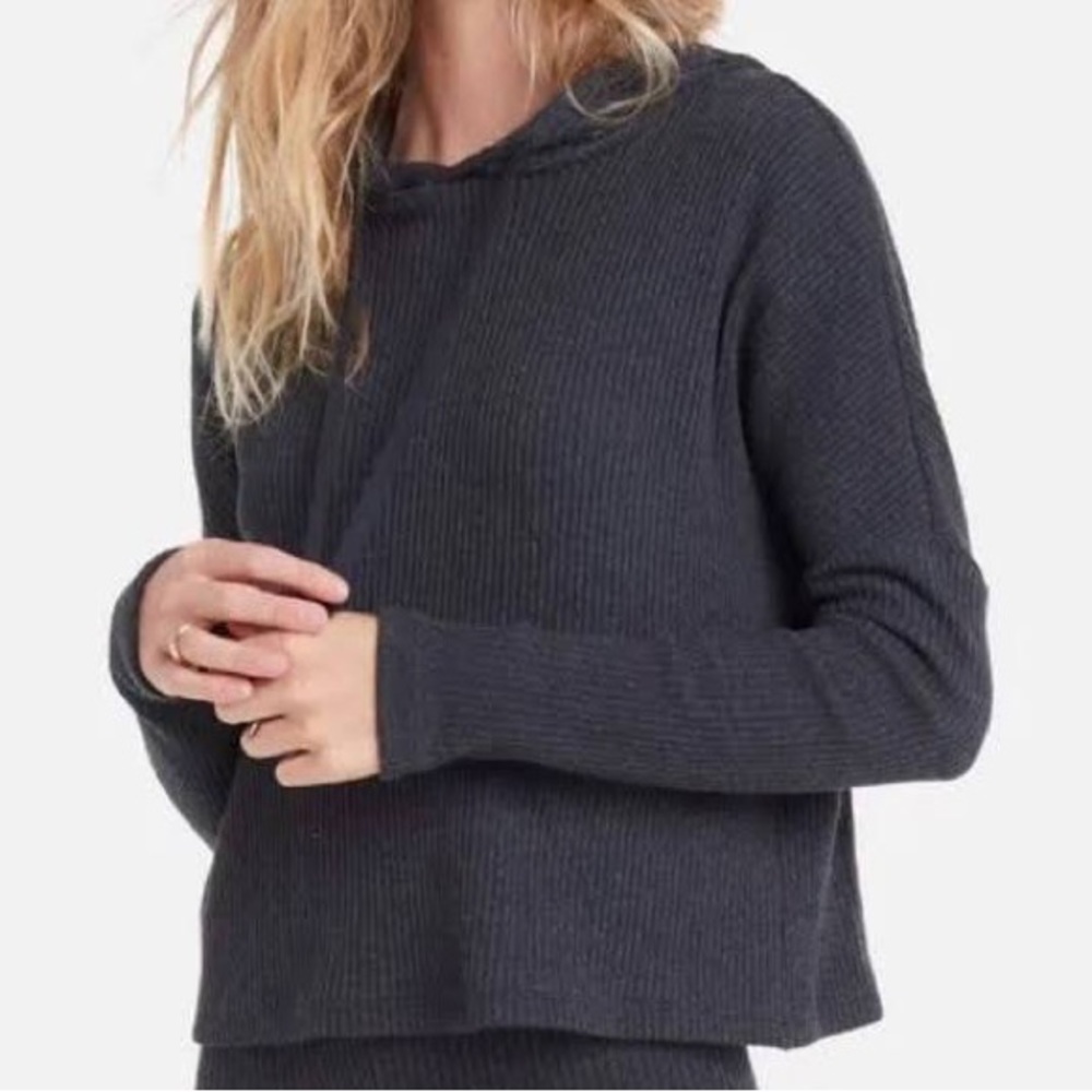 LETT Bari Hoodie L NWT Charcoal